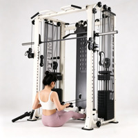 Machine Smith multifonctionnelle commerciale en acier inoxydable, rack de musculation tout-en-un, équipement d'entraînement complet pour le corps