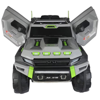 Voiture électrique pour enfants Super Powerwheels, 4 roues, en plastique, 2 places, à piles, pour que les enfants conduisent