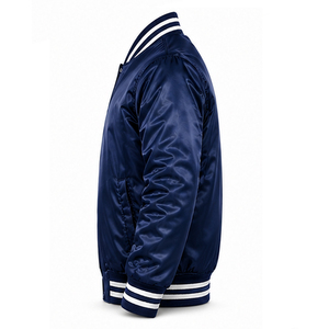 Chaqueta de Hombre Personalizada al Por Mayor, OEM, 100% de Alta Calidad, Chaqueta de Satén Impermeable para Hombre, Chaqueta de Invierno de Satén para Hombre - Product Image 4