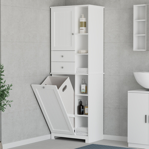 <span class=keywords><strong>Armoire</strong></span> <span class=keywords><strong>de</strong></span> rangement moderne en MDF durable, haute et grande, pour <span class=keywords><strong>salle</strong></span> <span class=keywords><strong>de</strong></span> <span class=keywords><strong>bain</strong></span>, hôtel, maison, <span class=keywords><strong>avec</strong></span> <span class=keywords><strong>panier</strong></span> à <span class=keywords><strong>linge</strong></span> et tiroirs - Product Image 1