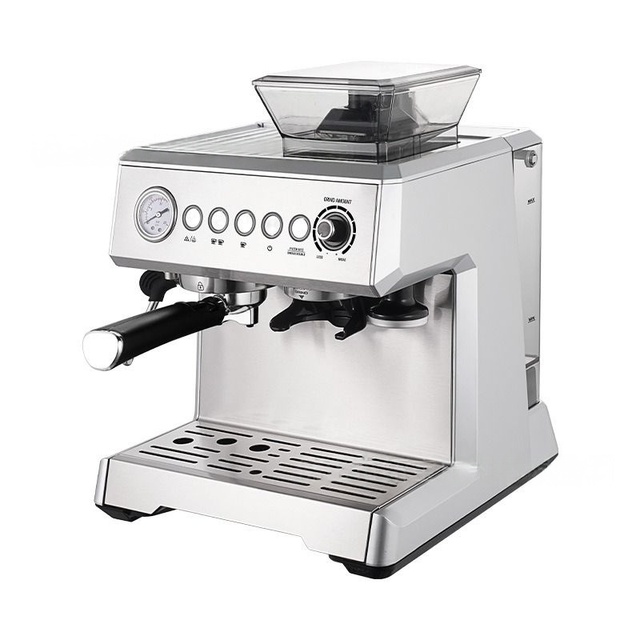 Wholesale Hot Sale Stainless Steel Electric Espresso Coffee Maker Semi-Automatic Espresso Machines Manual Espresso Maker Grinder