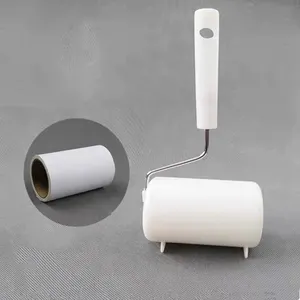 Tragbare Tierhaarent ferner Bürste Manuelle Fussel rolle mit selbst klebendem Aufkleber Bulk Lint Roller Ball Wieder verwendbare klebrige Tierhaaren tfernung