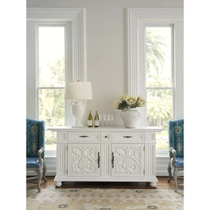 Midcentury Modern Solid Wood <strong>Sideboard</strong> with 3 Drawers for Home Entryway-Living Room <strong>Kitchen</strong> &amp; Dining Storage - Product Image 3