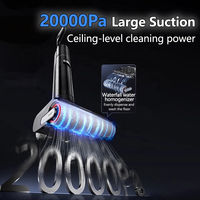 Laveuse de sol intelligente Dreame T40 Pro 20000Pa Aspiration 180 ° Vadrouille à plat sans enchevêtrement Séchage en 5 minutes Aspirateur sec et humide