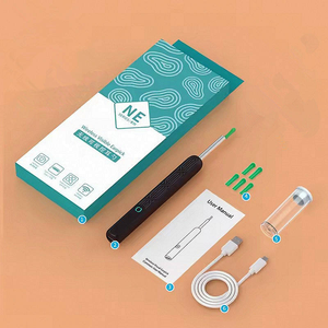 เครื่องทำความสะอาดหูไร้สาย NK3 Pro พร้อมกล้อง WiFi สำหรับกำจัดขี้หูแบบมองเห็นได้ พร้อมไฟ LED - Product Image 5