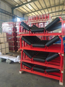 L'équipement minier du rouleau d'impact fournit des pièces de rouleau de convoyeur personnalisées pour la <span class=keywords><strong>machine</strong></span> à bouillettes - Product Image 4