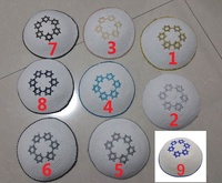 Venta al por mayor de Kippah de Ganchillo para Hombre, Gorro Judío Tejido a Mano, Yarmulka, Kippot, Kipa para Boda Judaica, 100% Algodón con Imagen de Estrella de David