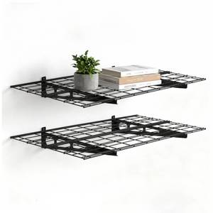 Scaffali Resistenti in Metallo Regolabili con Rivestimento in Plastica Verniciata per Garage, Montaggio <span class=keywords><strong>a</strong></span> <span class=keywords><strong>Parete</strong></span> - Product Image 1