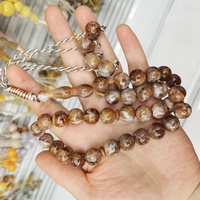 Meilleure vente pas cher acrylique 33 pièces collier perles de prière arabe islamique Tasbih chapelet musulman tasbeeh misbaha sibha