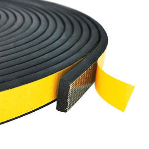 Strisce di Schiuma EPDM Autoadesive a Forma di <span class=keywords><strong>D</strong></span>/E/<span class=keywords><strong>U</strong></span> per Telai di Porte e Finestre, Impermeabili e Antivento - Product Image 2
