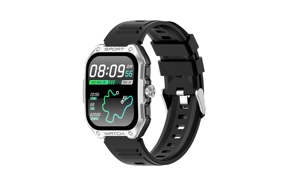 สมาร์ทวอทช์ผู้ชาย หน้าจอโค้ง 1.83 นิ้ว ติดตามการนอนหลับ ดีไซน์ทันสมัย - Product Image 3