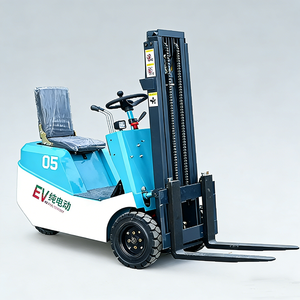 Apilador Hidráulico Compacto Huansheng de Entrega Rápida, Apilador de Paletas Pequeño para Manejo en Almacenes, Montacargas Eléctrico de 0.5T - Product Image 2