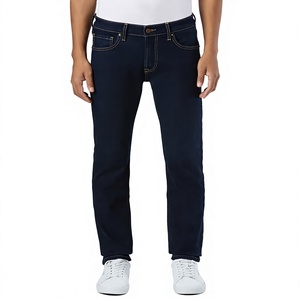 <b>Men's</b> Durable Hip Hop <b>Jeans</b> Vintage Straight Knitted Denim Casual Street Design Autumn Summer Winter Wholesale OEM Bulk - Product Image 3