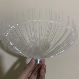 Luz colgante de fibra óptica de medusas coloridas para decoración interior y exterior, luz de medusas - Product Image 6