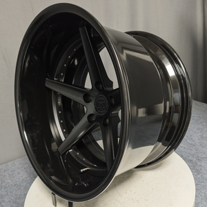 Nouvelles jantes en alliage forgé Viaol 4 pièces, finition satin noir, design concave 30 mm, déport profond, 5x114.3 5x120 C7 C8 RS6 RS7 pour voiture et remorque - Product Image 6