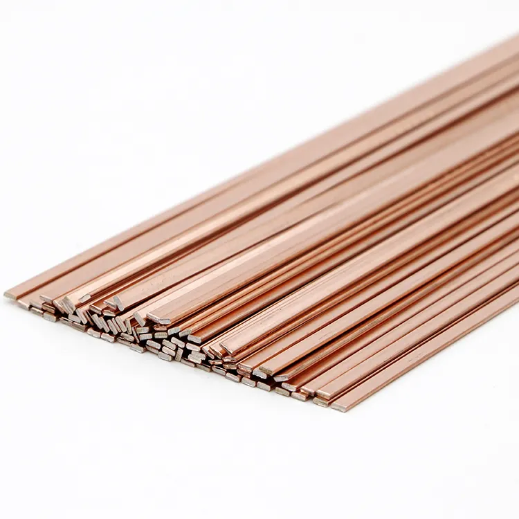 Air Conditioner Freezer Refrigerator Welding Rods Wire Bcup-2 Copper Phosphorus Brazing Alloy Rod Price China Manufacturers