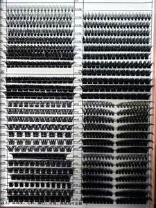 Pestañas Postizas Hechas a <span class=keywords><strong>Mano</strong></span> Beautiful Kiss, Extensiones de Pestañas <span class=keywords><strong>en</strong></span> Racimo, 14 Filas, 0.07mm de Grosor, Pelo Sintético, Segmentos Individuales para D - Product Image 4