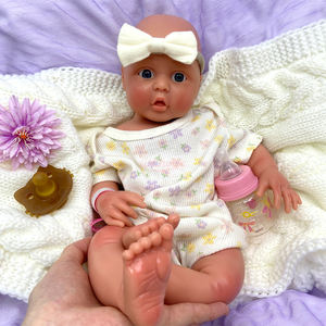 Muñeca Recién Nacida Realista de 17 Pulgadas, Anatómicamente Correcta, de Silicona Suave, Cuerpo Completo, para Niñas, con Piel Pintada en 3D, para Coleccionistas - Product Image 1