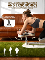 Appareil de torsion silencieux pour la taille, réglable, étanche et détachable, pour usage domestique, amincissant et de fitness, en ABS