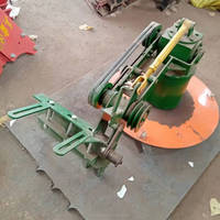 Tondeuse à disques rotative agricole pour tracteur, largeur de travail avant 90 cm, entraînement par courroie 18-30 CV, avec boîte de vitesses et roulement, pour luzerne