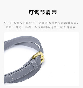 กระเป๋าถือผู้หญิงแฟชั่น PU สีพื้น พรีเมียม ลำลอง พกพาสะดวก จุของได้เยอะ ดีไซน์เรียบง่าย สะพายไหล่เดียว - Product Image 4