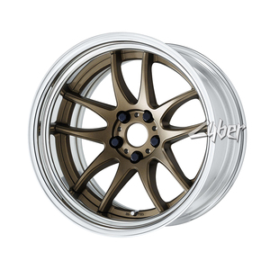 WORK EMOTION <span class=keywords><strong>CR</strong></span> Juego de 2 Ruedas de Aleación de Aluminio Forjado con Borde Escalonado y Diseño Completo Invertido para <span class=keywords><strong>Toyota</strong></span> GR86 Honda Subaru Mazda Lexus IS Tesla - Product Image 2