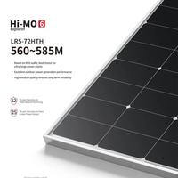 Panel Surya Panel Surya Longi Hi-MO 6 LR5-72HTH 560W 570W 580W Panel PV Panel Bingkai Perak Panel Surya