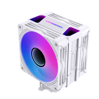 Ventilateur CPU ARGB PWM Lovingcool 120 mm, nouveau refroidisseur d'air pour jeux avec 6 caloducs en cuivre, dissipateur thermique pour boîtier d'ordinateur, compatible Intel et AMD