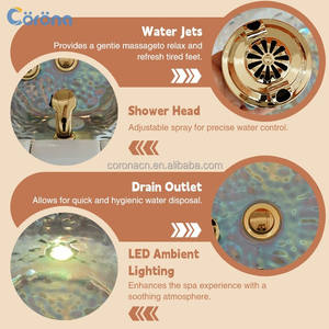 كرسي سبا كهربائي قابل للإمالة للقدمين، كرسي سبا مريح للعناية بالأظافر، كرسي مانيكير وباديكير لصالونات الأظافر - Product Image 6