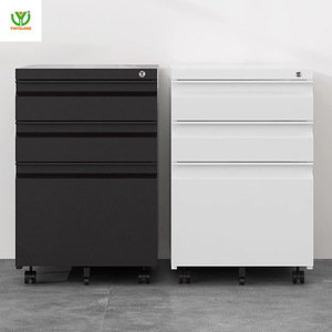 Yinlong Thép Thiết Kế Hiện Đại 3-Ngăn Kéo Di Động Bệ Văn Phòng Kim Loại Tủ Di Chuyển Điền Ngăn Kéo Cho Tài Liệu Lưu Trữ Tủ - Product Image 1