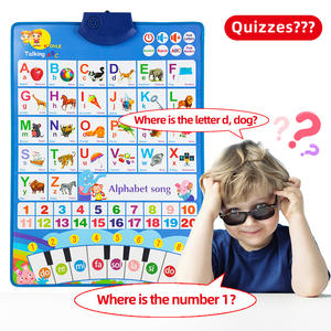 Póster electrónico interactivo para pared, carta de pared con música, <span class=keywords><strong>ABC</strong></span>, 123s - Product Image 2