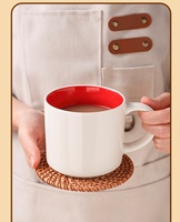 Tasses à café en céramique personnalisées avec logo imprimé par sublimation, couleur changeante, vente en gros directe usine