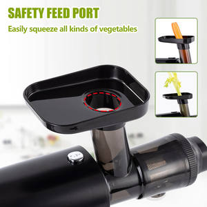 Новинка, многофункциональная Автоматическая медленная соковыжималка для кухни, холодный пресс, горизонтальная медленная соковыжималка - Product Image 3