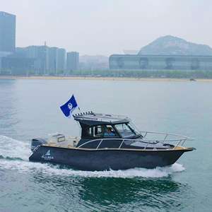 Bateau de pêche hors-bord en aluminium soudé de 7,5 m (25 pieds) <span class=keywords><strong>Gospel</strong></span> 2025, haute vitesse, pour la navigation en mer, les excursions fluviales, les croisières de luxe et les loisirs - Product Image 4