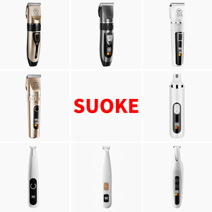 Professionelles Leises Katzenpflege-Werkzeug Elektrischer Kabelloser Hundepfoten-Haarschneider mit LED-Licht USB-Aufladbarer Tiertrimmer - Product Image 6