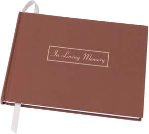 MIYI-libro de invitados funerario con impresión personalizada, libro de invitados funerario con <span class=keywords><strong>firma</strong></span> conmemorativa, China - Product Image 1