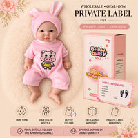 BAkwbwBY Poupée Reborn 12 Pouces Silicone Intégral Caucasienne Bébé Nouveau-Né Réaliste Collection OEM ODM Grossiste Fournisseur