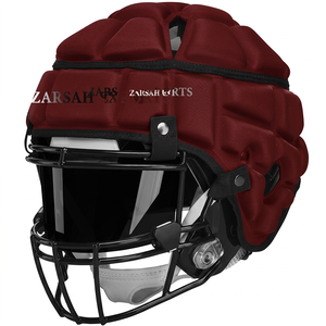 Casco de Fútbol Unisex de Color Sólido, Transpirable, Material ABS, para Jugadores de Fútbol y Rugby, Talla Grande, Deportes de Otoño, ZARSAH EXPORTS - Product Image 5