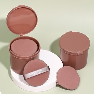 Esponja de Maquillaje sin Látex con Forma de Fresa, Esponja de Cojín de Aire de Doble Uso en Seco y Húmedo, Herramienta de Belleza para Base de Maquillaje y Polvo - Product Image 2