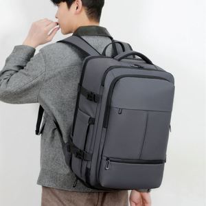 Bulk Mochila Office College Men Student Business Smart Luxury Expandable Waterproof Bagpack Travel Back <b>Pack</b> Laptop <b>Bag</b> Backpack - Product Image 5