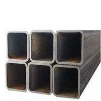 Tuyau carré en fonte noire asiatique 5.5 pouces P110 ASTM A106 acier C350 20X20 40X40