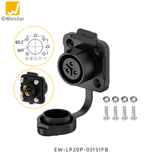 Lp20 Thông tư điện Nam cắm nữ ổ cắm LED IP67 không thấm nước công nghiệp điện Bảng điều chỉnh loại cáp kết nối 20A đánh giá - Product Image 4