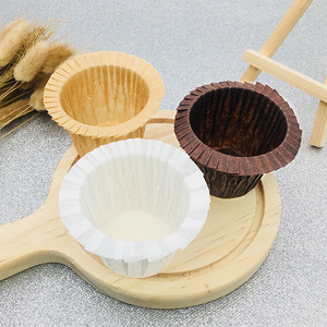 Giấy Mini Vàng Trắng Cúpcake Lót Tùy Chỉnh Nâu Không Thấm Mỡ Nướng Bánh Cup Trường Hợp 30 cái/gói - Product Image 5