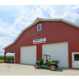 โรงเรือนเลี้ยงสัตว์กลางแจ้งทันสมัย ขนาด 6x9 เมตร โครงเหล็ก หลังคาแผ่นโลหะ สำหรับฟาร์มปศุสัตว์ โค แกะ ม้า และเล้าไก่ - Product Image 6