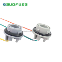 Adaptateur de douille de lampe de voiture 1156 1157 S25 BAY15D, faisceau de câblage, connecteur