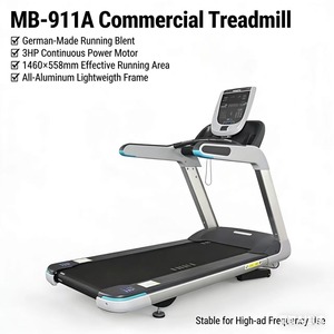 ลู่วิ่งไฟฟ้าเชิงพาณิชย์ MB-911A: สายพานวิ่งเหล็กผลิตในเยอรมนี, มอเตอร์กำลังสูง 2.5 แรงม้า - Product Image 6