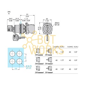 Schneider Electric ZB5FG9 - Nuovo - Product Image 1