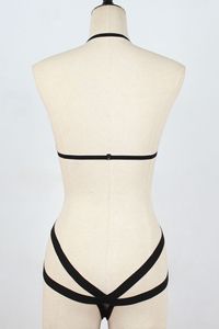 Комплект нижнего белья, женское нижнее белье, нижнее белье из <span class=keywords><strong>2</strong></span> предметов, портупея для тела, кружевные ресницы Bonda - Product Image 5