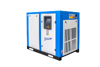 Séchoir à compresseur d'air à vis diesel 375 CFM 150 PSI Séchoir à air réfrigéré de marque 30HP pour compresseurs industriels