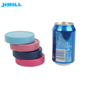 Sac isotherme rond en gel sans BPA pour canettes de bière, motif de dessin animé, glacière thermique pour bière et lait - Product Image 5